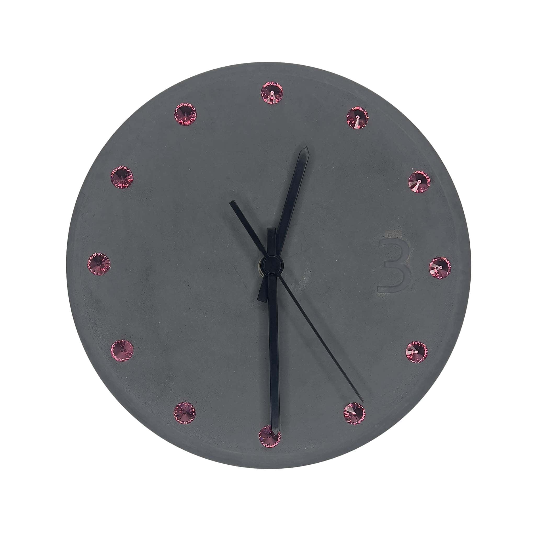 Concrete clock